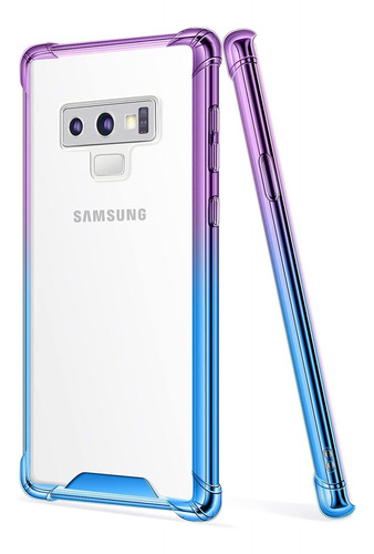 Funda Para Samsung Galaxy Note 9 - Azul Y Violeta