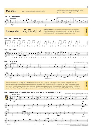Essential Elements For Band, Eb Alto Saxophone Book 2. Compr