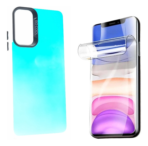 Funda + Mica Para Samsung Oppo Realme Redmi Motorola Mayoreo