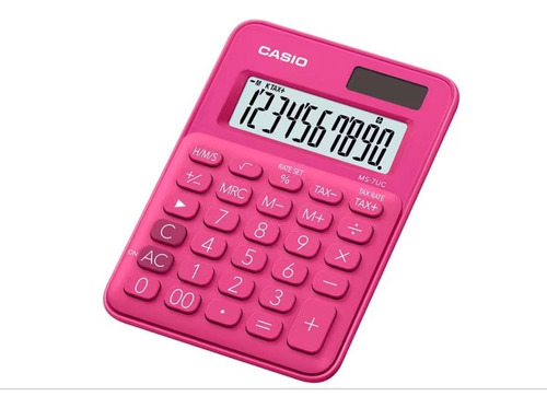 Calculadora Escritorio Casio  Ms-7uc 10 Digitos Pila Solar