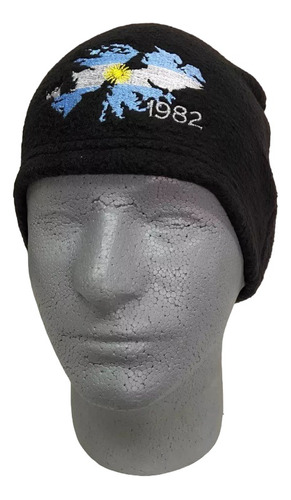 Gorro Polar Rocky Malvinas Argentinas Bordado