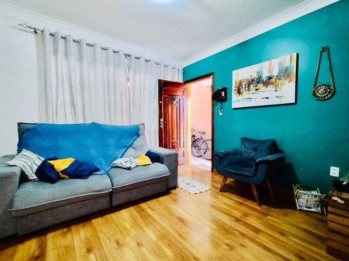 Imagem 1 de 18 de Linda Casa No Bairro Campestre, Santo André - Sp