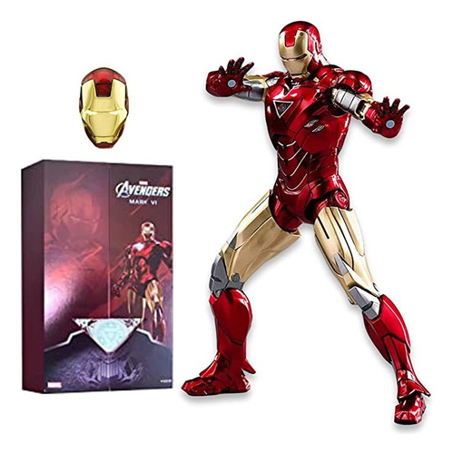 Figura De Acción Marvel Avengers Ironman Mk6 De 7 Pulgadas