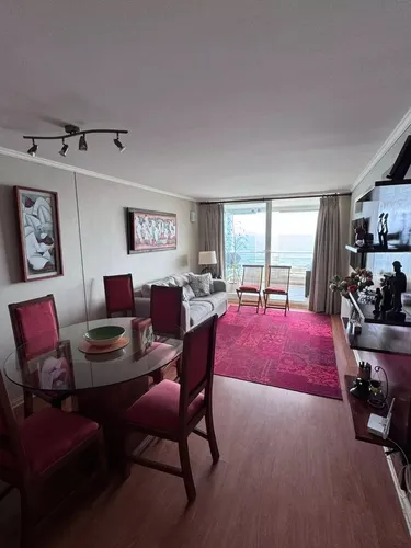 Arriendo Depto Marzo-dic 2 Dorm. Vista Al Mar Av. Borgoño