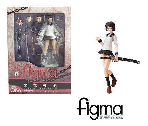 Figma Kagura Tsuchimiya Ga Rei Zero 066 Max Factory Original (Usado)