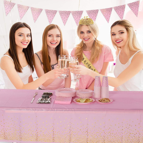De 15 Años: Banda Y Tiara Con Corona Para Mujeres