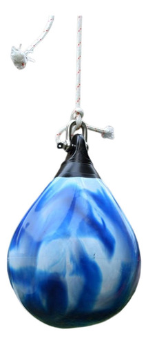 Water Punch Bag Sports Heavy Bag Speed Ball Kickboxing Blue
