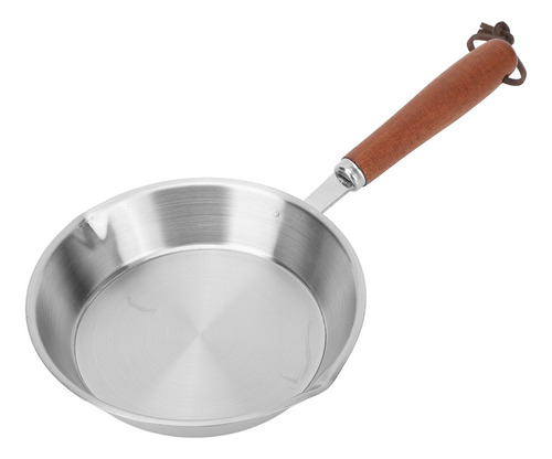 Sartén Antiadherente De Acero Inoxidable Para Freír Huevos