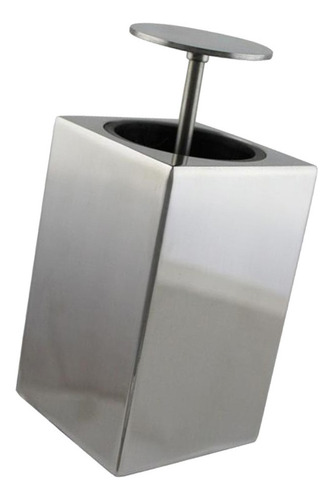 1x Dispensador De Palillos De Dientes De Color Plata Soporte