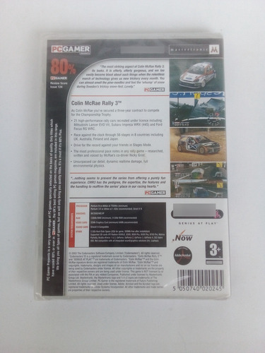 Jogo Para Pc Novo E Lacrado Colin Mcrae Rally 3 2003