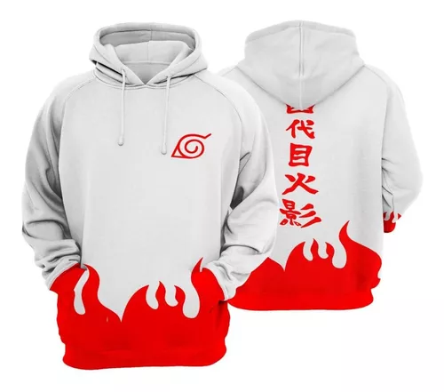 Blusa Aldeia Yondaime Hokage Full 3d