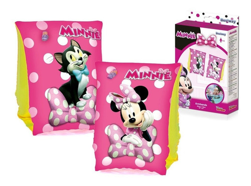 Flotador De Brazos Minnie Para Niñas Bestway