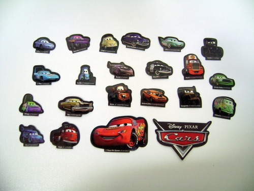 Imanes Cars Pelicula Disney Pixar Coleccion 22 Items Boedo