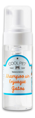 Shampoo Sin Enjuague Coolpet Gatos Higiene Sin Agua Fragancia Lima Coco Verbena