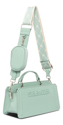 Bolsa Crossbody Steve Madden Beviee Frosty Green Compacto