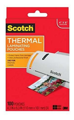 Papel Para Plastificar Bolsas De Laminación Térmica Scotch