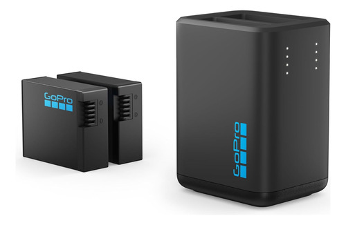 Cargador Dual Y 2 Baterias Enduro Gopro Hero 13