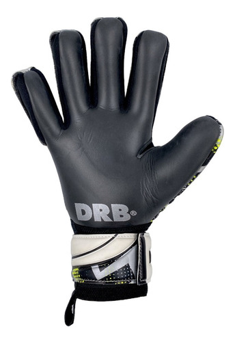 Imagen 9 de 10 de Guantes Arquero Portero Con Ferulas Drb Striker Latex Aleman