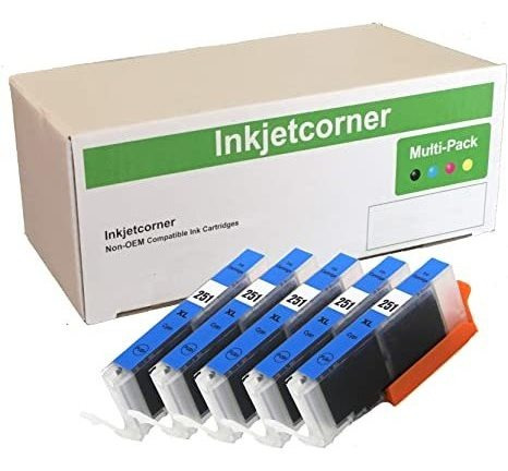 Inkjetcorner - Cartuchos De Tinta Compatibles Con La Cli-251