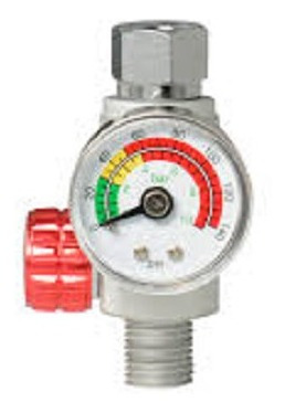 Imagen 4 de 5 de Mini Regulador De Aire Con Manómetro 1/4 Npt 145 Upr2 /vc