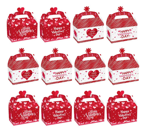 12 Cajas De Regalo Para El Día De San Valentín