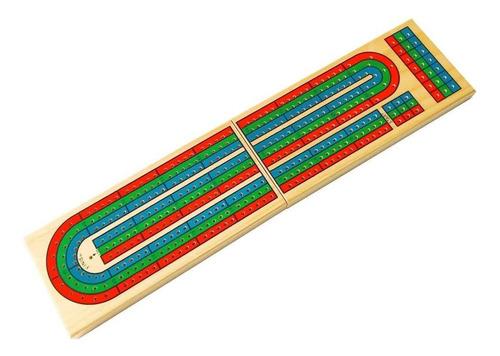 Yuanhe Cribbage Juego De Mesa De Madera Tradicional, Diseño