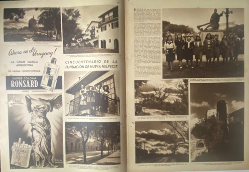 Antiguo El Día N° 592 1944 50 Años Nueva Helvecia B8 (Usado)