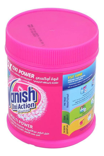 Tira Manchas Em Pó Vanish Oxi Action Pink 450g