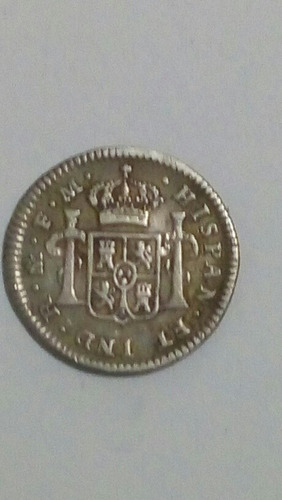Moneda Plata 1/2 Real Carlos Iiii 1797