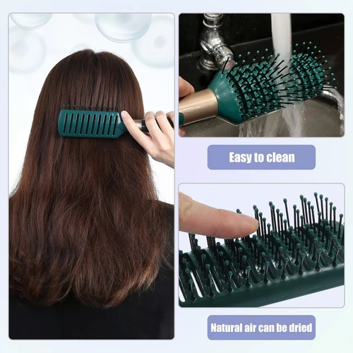 Cepillo Para Cabello Mojado Para Uso Diario De Mujer Hombre