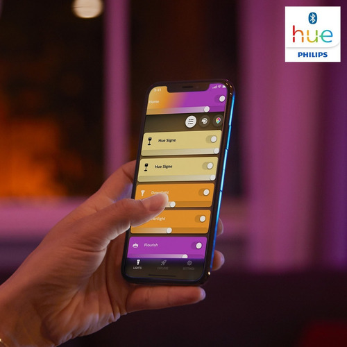 Tiras Led Philips Hue Base Plus V4 De 2 Metros Luz Color
