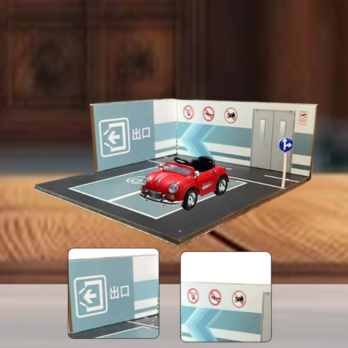 Estacionamiento A Escala 1:64, Construcción De Estilo B