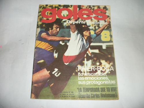 Grafico River Vs.boca -clasico Numero 100 - Torneo Nac. 1974
