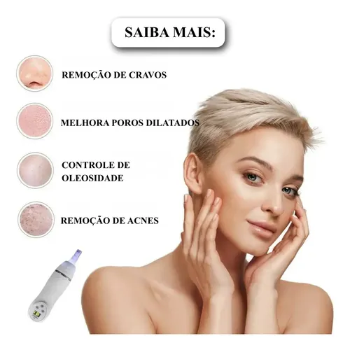 Peeling Diamante Facial Dermoabrasão Com Sucção A Vácuo | MercadoLivre