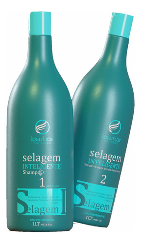 Kit Selagem Térmica Inteligente Lows Hair - 2x1000ml