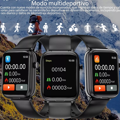 Reloj Inteligente Ultrafino Con Auriculares Inalámbricos
