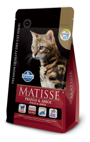 Alimento Matisse para gatos sabor pollo y arroz de 7.5kg