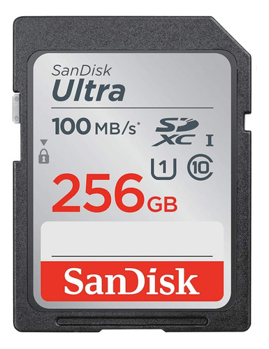 Memoria Ultra Sdxc Uhs-i 256 Gb 100 Mb/s C10 U1 Full Hd