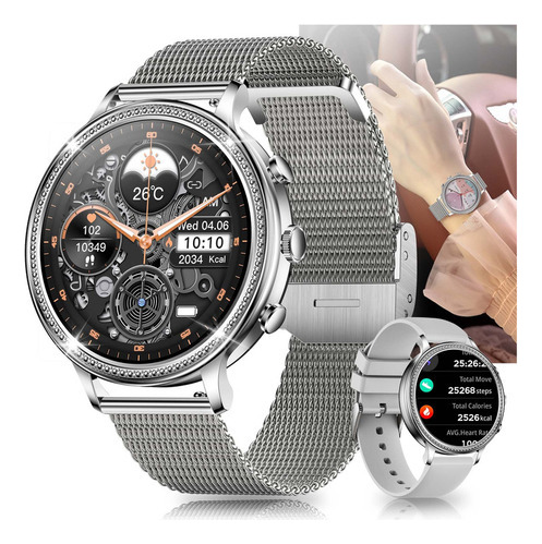 Smartwatch Ineyes Hd Ip67 De Moda Con Llamadas Para Mujer