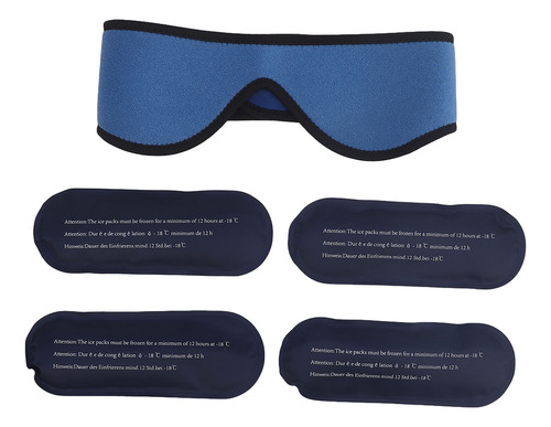 Blue Face Ice Pack Professional Alivia A Fadiga Muscular