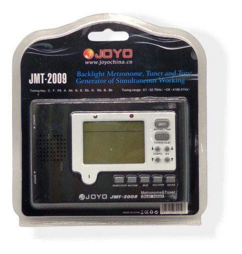 Joyo Jmt-2009, Afinador Y Metrónomo Digital