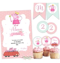 Comprar Kit Imprimible Peppa Pig Editable Candy Bar