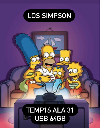 Los Simpson Serie Temp 16 Ala 31 Latino Usb