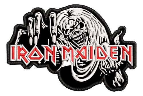  Parche Bordado Iron Maiden 11.7x8cm.metal Rock Calidad