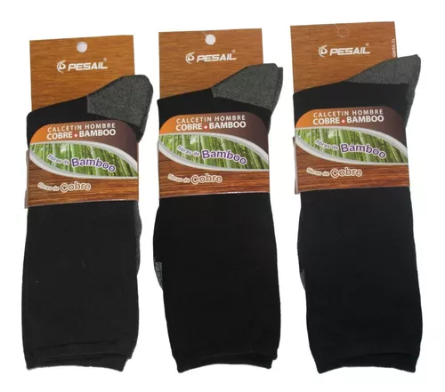 Calcetines para diabeticos con fibras de cobre y bamboo para hombre –  Prendas de Vestir