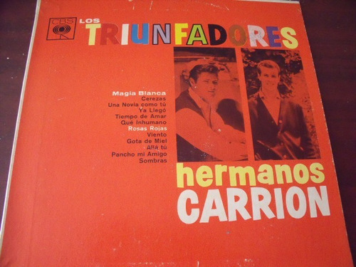 Lp Los Triunfadores Hermanos Carrion