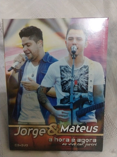 Jorge E Mateus -a Hora É Agora - Cd-dvd -lacrado-novo