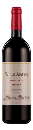 Vino Sur De Los Andes Reserva Cabernet Franc - Bot.x 750ml
