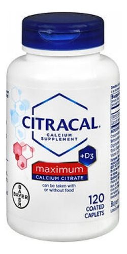 Suplementos De Citrato De Cálcio Com Cápsulas Revestidas De