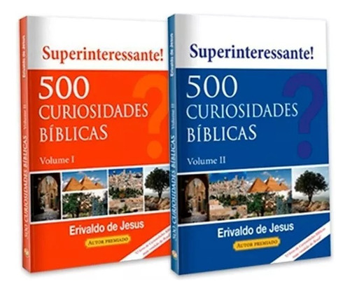 Super Interessante 500 Curiosidades Bíblicas Volumes 1 E 2